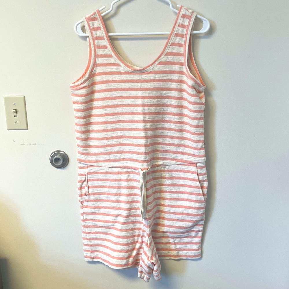 Women's Old Navy Striped Romper - M